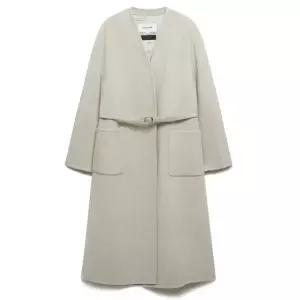 [롯데백화점]나이스클랍 노카라 롱 코트 (N244MWCA49)