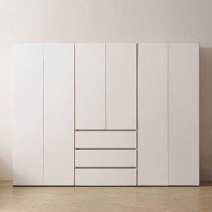 [바로방 가구]바로방가구 이븐 터치 빅수납 옷장 서랍 이불장 장롱 2400세트 드레스룸