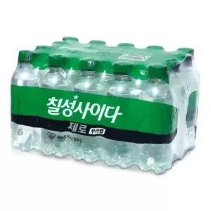 롯데 칠성사이다 제로 무라벨 300ml 20개