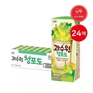 [남양] 과수원 청포도 190ml 24팩 / 과일주스