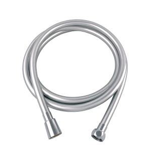 국산 PVC 샤워호스 1.5M 실버 샤워줄 욕실 화장실 꼬임방지 물때제거 수도