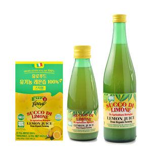 유기농 레몬주스 500ml 유로푸드 레몬즙 레몬수 스틱형