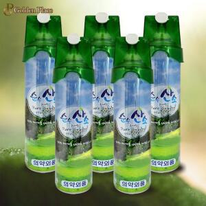 순수산소 816ml 5개 가정용 운동 등산 산소통 캔 휴대용 G