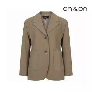 [온앤온][온앤온] 솔리드 투버튼 자켓(MW2AJ870)