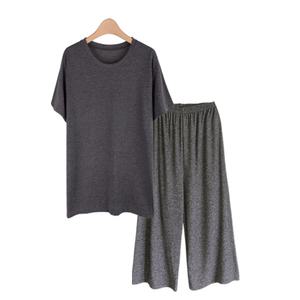 티셔츠 홈웨어 치마 통바지 상하세트 빅사이즈 츄리닝 운동복  홈세트2종