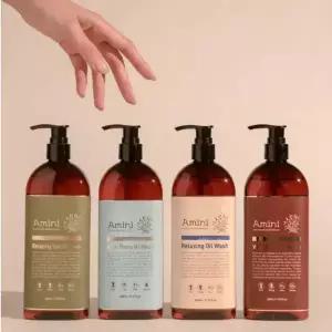 아미니 홈스파 오일 바디워시 400ml 3개