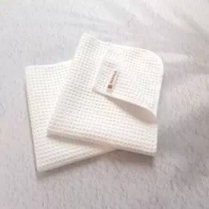 극세사 화이트 와플 고리수건 5매 주방 핸드타올 다용도타월