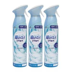 페브리즈 에어 린넨 스카이 165g x3 /실내냄새제거/방향제