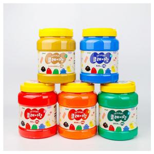 오아트 클레이랑 500g 14색 무독성 촉감놀이 칼라 클레이 부드러운 점토