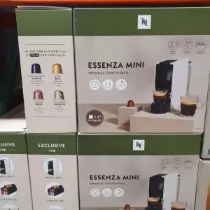 네스프레소 에센자 미니 C30 캡슐커피머신 스타터 팩 EssenzaMiniC30 코스트코 코스트