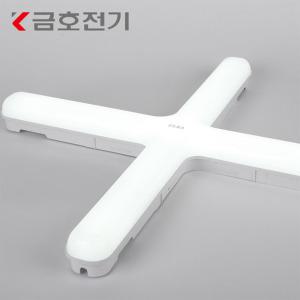 번개표 led 십자등 방등 주방등 엘바 십자등 60W 주광색