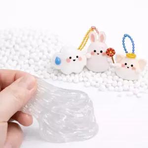 말랑플라-흰색 물라스틱 물에 녹는 플라스틱 폴리모프