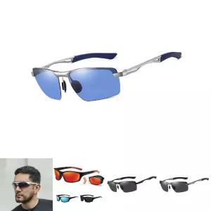 알루미늄 합금 남성 편광 스포츠 선글라스/선그라스/썬그라스/자전거/고글/썬글라스/명품/골프/패션/러닝
