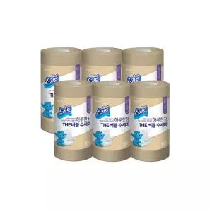 [스카트]스카트 The 버블 수세미 베이지 50매X6롤