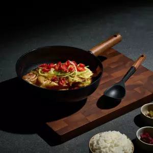 트루쿡 IH 북미산 월넛 세라믹 궁중팬 24cm, 1개