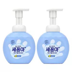 세균아꼼짝마 버블 핸드워시 레몬, 용기, 250ml, 2개