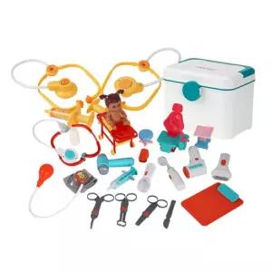 플레이 함께하는병원놀이세트 1094set) 캐스비병원놀이+병원놀이청진기와주사기)