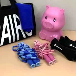 어렌델 꼬임방지 구슬줄넘기 블루