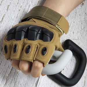 밀리터리 전술장갑 하프핑거 군용 반장갑 등산 낚시 사이클 XL