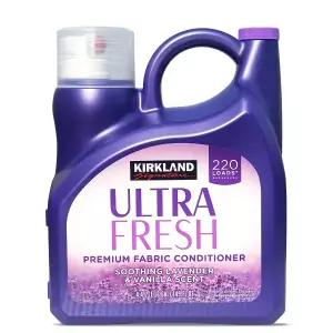 커클랜드 울트라 프레쉬 섬유유연제 라벤더 앤 바닐라향 4.4L 1개