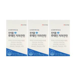 안국약품 토비콤 루테인 지아잔틴 500mg x 30캡슐 x 3박스 /An