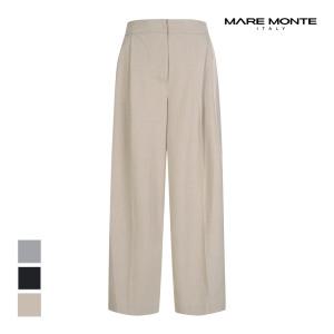 [마레몬떼] 핀턱주름 와이드핏 팬츠_M232MSL08S0