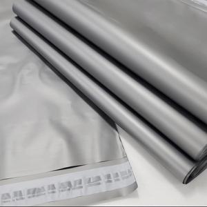 HDPE 택배봉투 쇼핑몰 포장지 포장 의류 비닐 접착 은색 32x40+4 100매