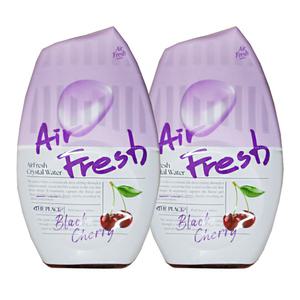 애경 에어후레쉬 크리스탈워터 실내용 방향소취 블랙체리향 400ml 2개 방향제 탈취제