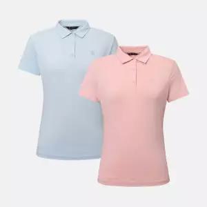 [무료배송][데니스골프] 여성 클래식핏 원포인트 반팔 카라티_NAQMLTS079