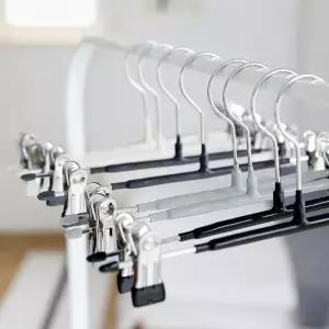 [홈앤하우스]논슬립 코팅 치마바지걸이 20P