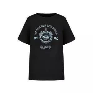 [크로커다일레이디]크로커다일레이디 세일러 프린트 라운드넥 반팔 티셔츠_CLEMTS901