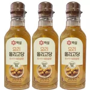 백설 요리 올리고당 500g x 3개 풍부한 식이섬유