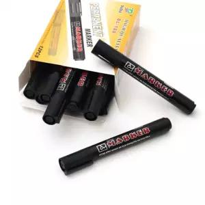 오피스 유성 매직 DL100 12개입 검정/둥근닙 마카 펜 마커 학교 유치원 어린이집 사무용 사무실 1타 1다스