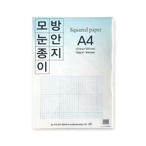 100g 모조 방안지 A4(50매)