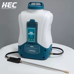 HEC 충전식 농약분무기 20리터 고압 저진동 살포기 자동 전동 분무기 F-20MA