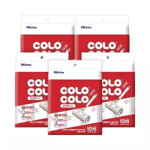 고로고로 테이프크리너 초강력 리필 160mm 15입 (3롤X5개) / 펫 전용