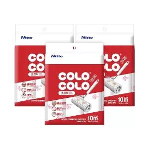 고로고로 테이프크리너 초강력 리필 160mm 9입 (3롤X3개) / 펫 전용