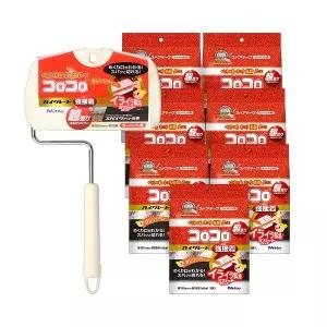 고로고로 테이프크리너 스캇컷 핸디형 160mm 마스터 세트 (핸디 밀대+전용거치대+리필 22P)