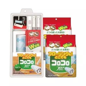 고로고로 테이프크리너 멀티 밀대형 200mm 실속 세트 (롱밀대+전용거치대+리필7P)