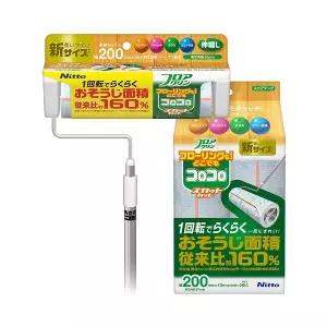 고로고로 테이프크리너 멀티 밀대형 200mm 라이트 세트 (롱밀대+전용거치대+리필3P)