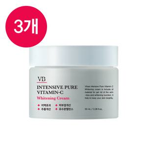 비바스 퓨어비타민C 화이트닝 미백 크림 50ml 총 3개 구성