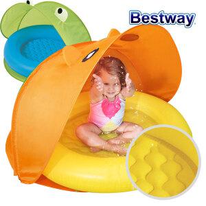 BW 51110 왕눈이 그늘막 엠보싱 물놀이 풀장 오렌지