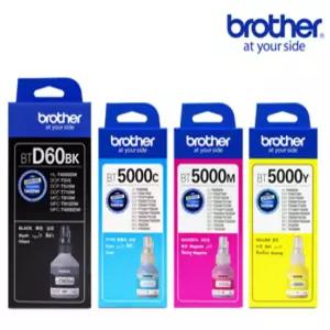 브라더 정품잉크 BTD60BK BT5000C BT5000M BT5000Y 4색SET / T220 T520W T720DW T820DW T920DW 용
