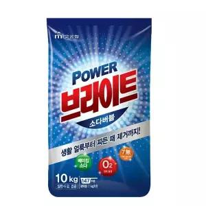 무궁화 파워 브라이트 가루세제 겸용 리필 10kg 1개