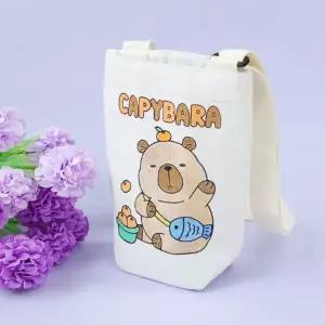 정인아트 보냉 텀블러백 카피바라