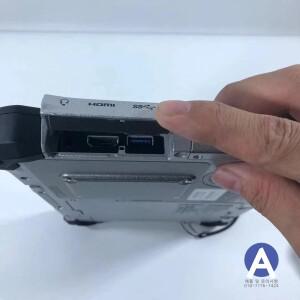 중고 군용 러기드 CF FZ-G1 i5 8G 램 IPS 터치스크린 태블릿 터프패드 SSD 스타일러스 윈도우10 충전기 배