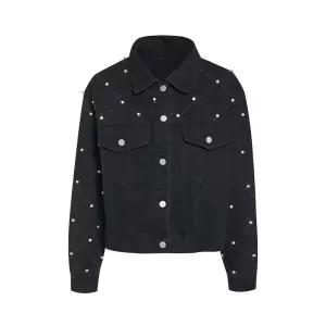 [롯데백화점]제이제이지고트 진주 장식 데님 재킷 GR4N8JK401