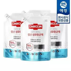 [애경] 랩신 섬유항균제 코튼향 리필 1.2L x4개
