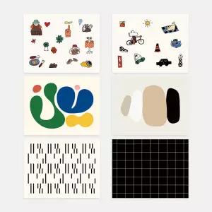 [S급리퍼] 관리쉬운 포인트 DTP 러그 유아 카페트 2size