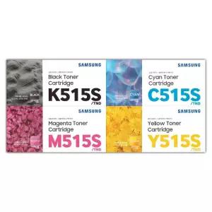삼성 정품 프린터토너 CLT-K515S CLT-C515S CLT-M515S CLT-Y515S 4색 세트